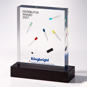 Acrylic award „Kingbright“