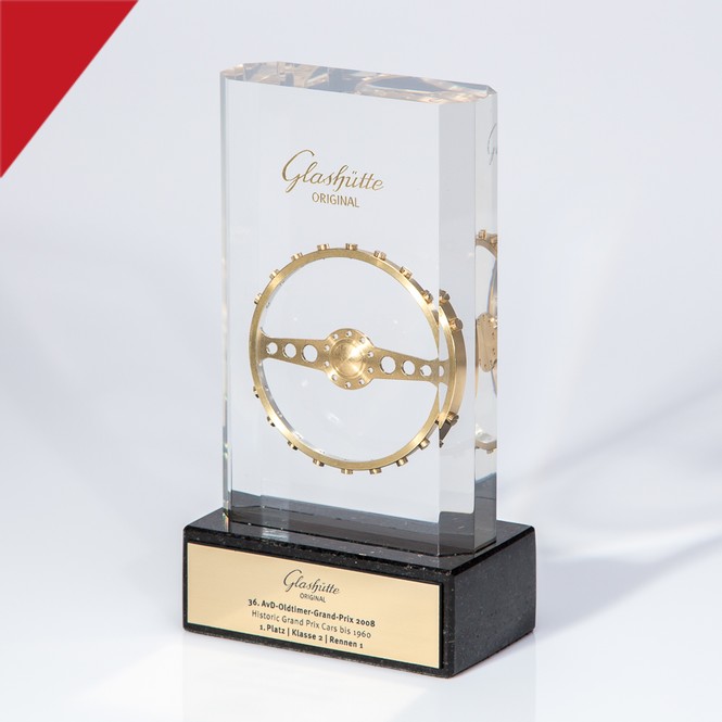 Award „Glashütte“ made of acrylic glass