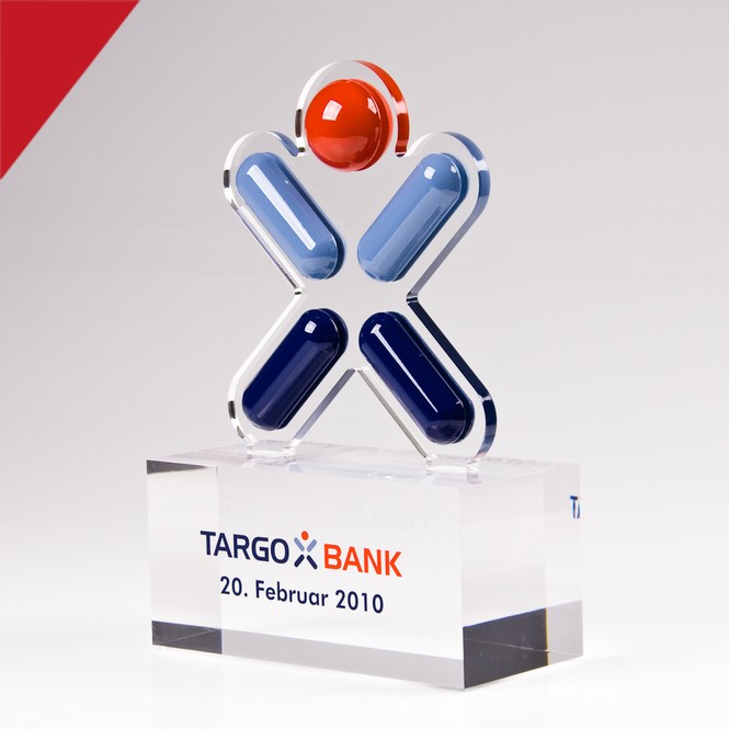 Acrylic Cup „Targo Bank“